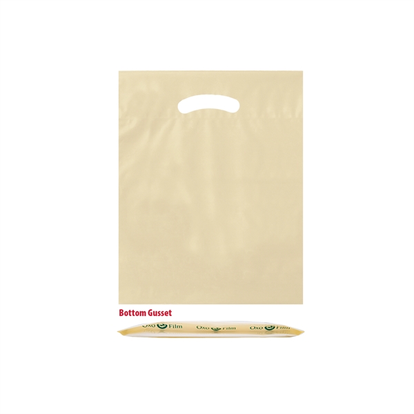 9" x 12" x 2" OXO LDPE plastic bag with fold... from ASI 35290 American Ad Bag Co