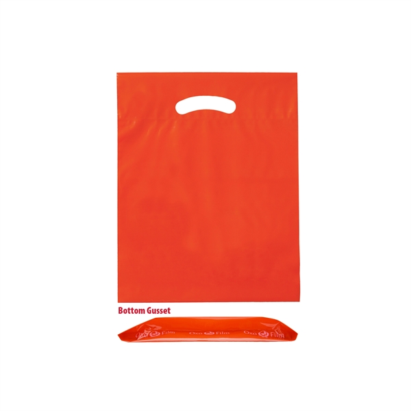 9" x 12" x 2" OXO LDPE plastic bag with fold... from ASI 35290 American Ad Bag Co