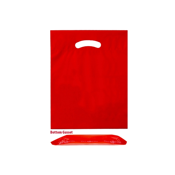 9" x 12" x 2" OXO LDPE plastic bag with fold... from ASI 35290 American Ad Bag Co