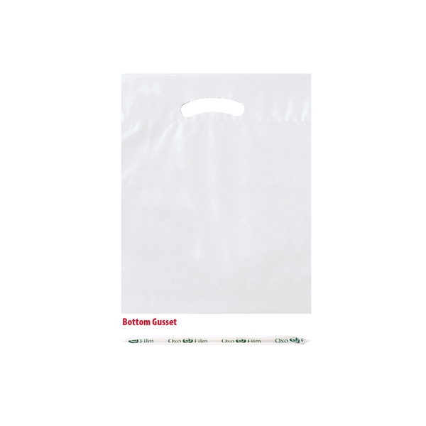 9" x 12" x 2" OXO LDPE plastic bag with fold... from ASI 35290 American Ad Bag Co