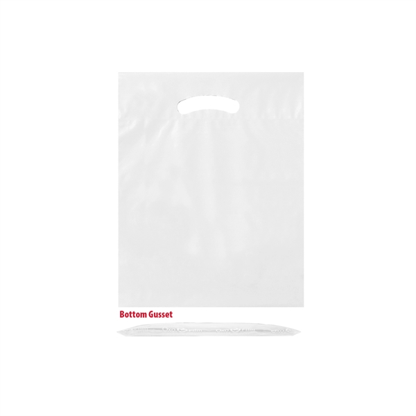 9" x 12" x 2" OXO LDPE plastic bag with fold... from ASI 35290 American Ad Bag Co