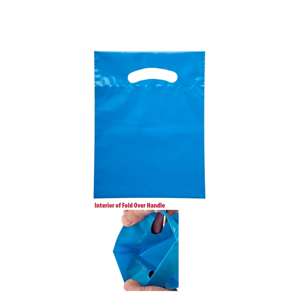 7.5" x 10" OXO LDPE plastic bag with fold over top,... from ASI 35290 American Ad Bag Co