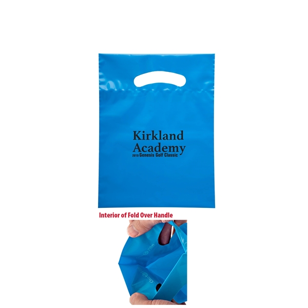 7.5" x 10" OXO LDPE plastic bag with fold over top,... from ASI 35290 American Ad Bag Co