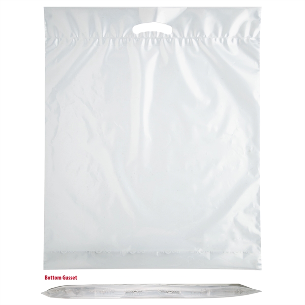 18" x 22 " x 3" OXO LDPE plastic bag with... from ASI 35290 American Ad Bag Co