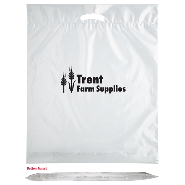 18" x 22 " x 3" OXO LDPE plastic bag with... from ASI 35290 American Ad Bag Co