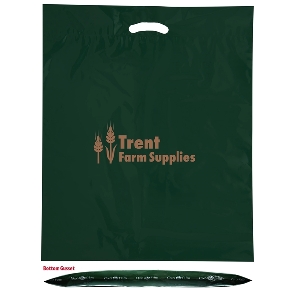 18" x 22 " x 3" OXO LDPE plastic bag with... from ASI 35290 American Ad Bag Co