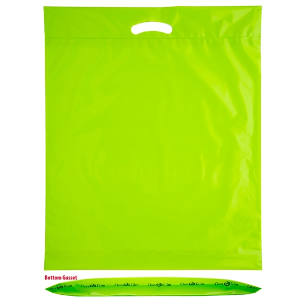 18" x 22 " x 3" OXO LDPE plastic bag with... from ASI 35290 American Ad Bag Co