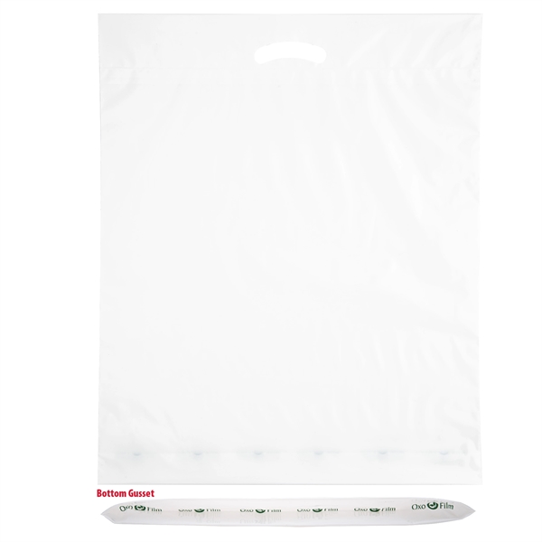 18" x 22 " x 3" OXO LDPE plastic bag with... from ASI 35290 American Ad Bag Co