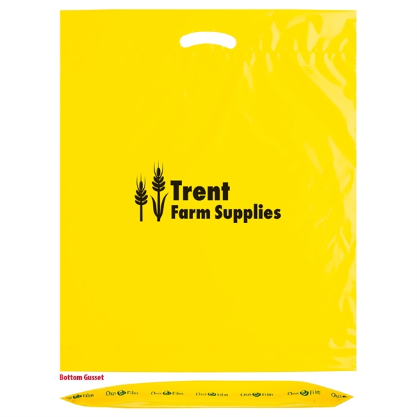 18" x 22 " x 3" OXO LDPE plastic bag with... from ASI 35290 American Ad Bag Co