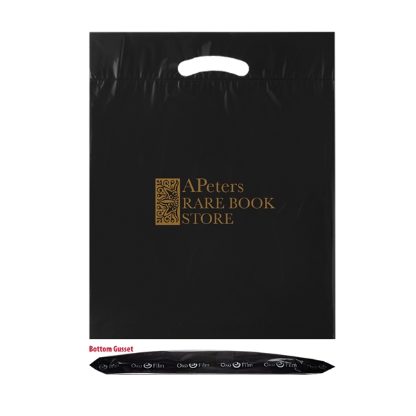 15" x 18 " x 3" OXO LDPE plastic bag with... from ASI 35290 American Ad Bag Co