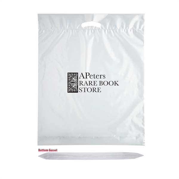 15" x 18 " x 3" OXO LDPE plastic bag with... from ASI 35290 American Ad Bag Co