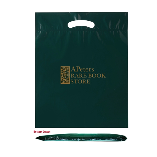 15" x 18 " x 3" OXO LDPE plastic bag with... from ASI 35290 American Ad Bag Co