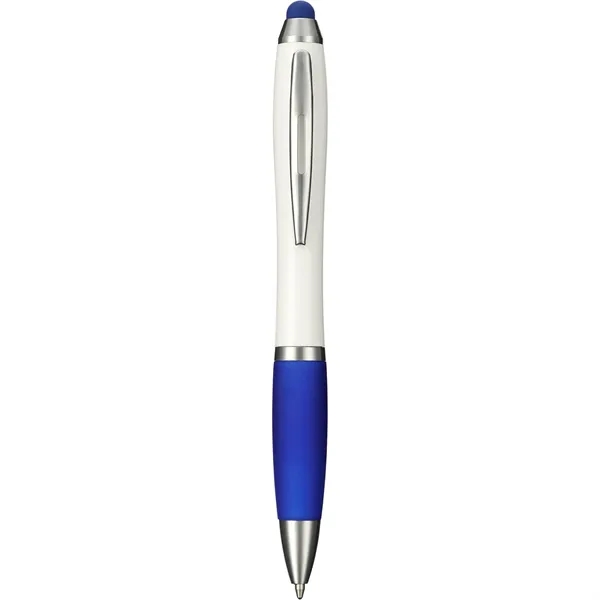 Twist-action ballpoint pen with black ink, stylus and antimicrobial additive.... from ASI 66887 PCNA / Bullet