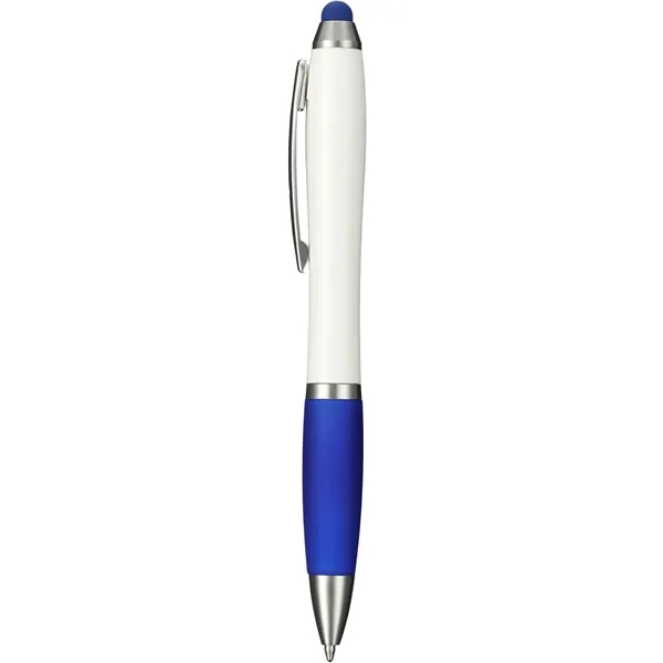 Twist-action ballpoint pen with black ink, stylus and antimicrobial additive.... from ASI 66887 PCNA / Bullet