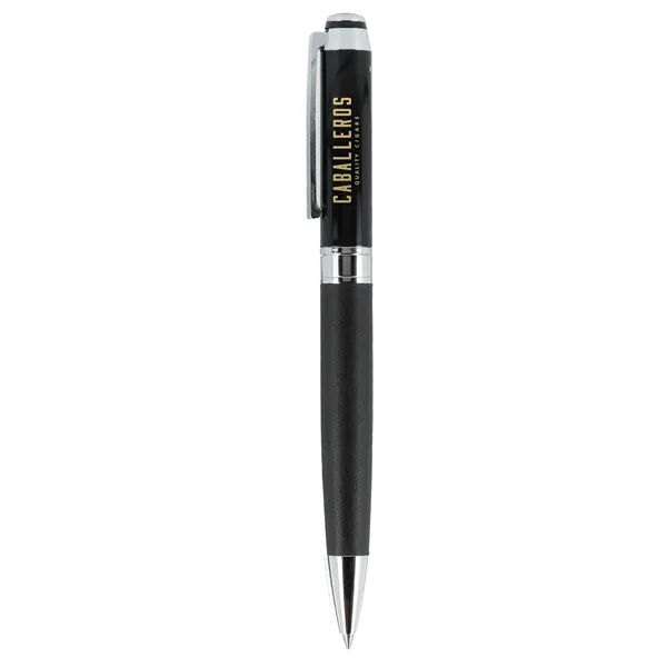 Ballpoint pen with recycled brass barrel and black gel ink.... from ASI 66887 PCNA / Leeds