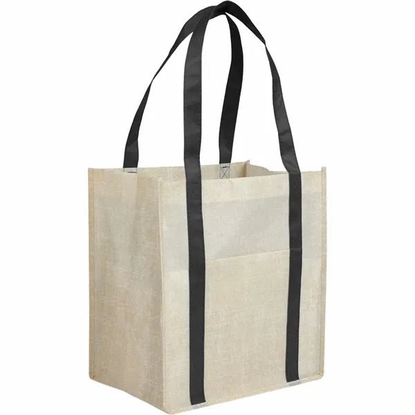 8.5" x 12.7" x 12.2" recycled, non-woven grocery tote.... from ASI 66887 PCNA / Bullet