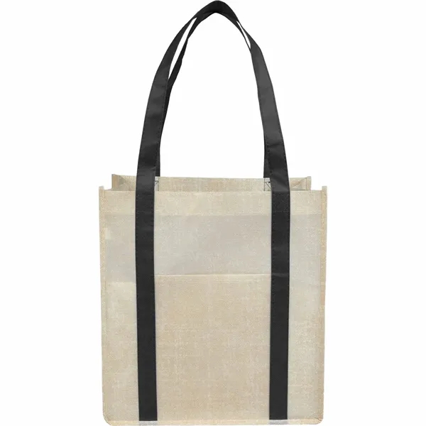 8.5" x 12.7" x 12.2" recycled, non-woven grocery tote.... from ASI 66887 PCNA / Bullet