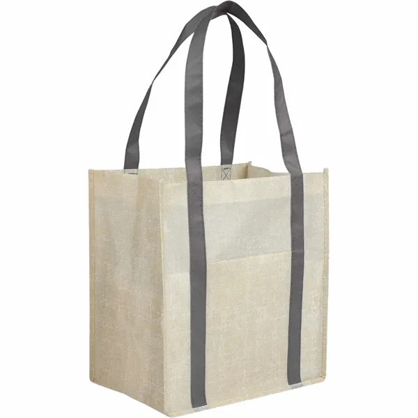 8.5" x 12.7" x 12.2" recycled, non-woven grocery tote.... from ASI 66887 PCNA / Bullet