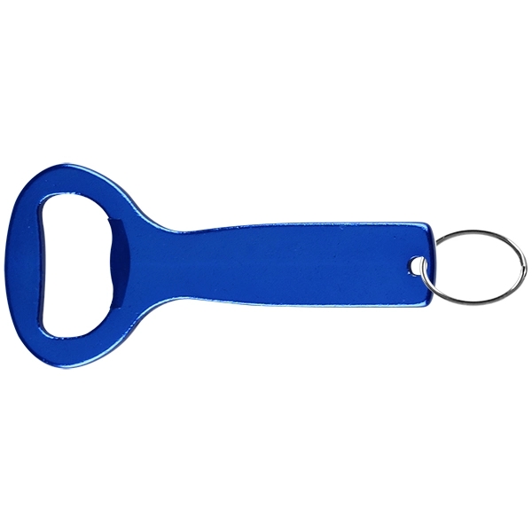 Plain aluminum can and bottle opener with split key ring.... from ASI 74585 Nu Promo International / Nu Promo Line