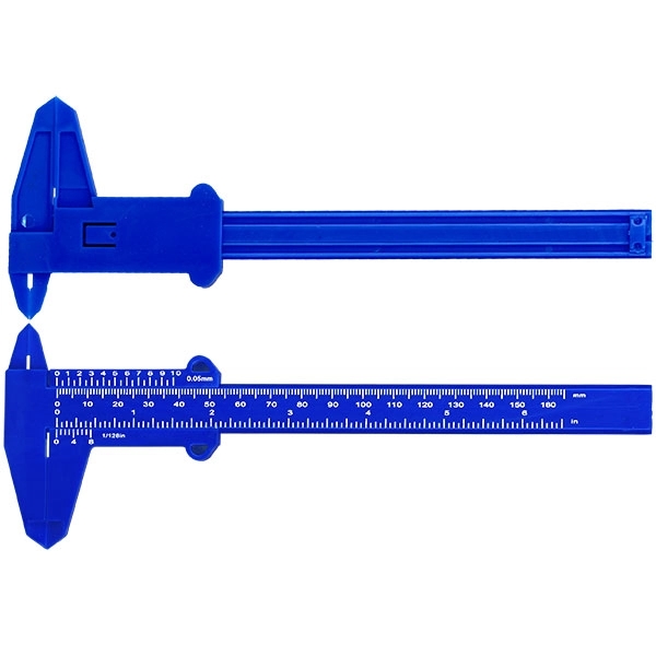 160MM/6" Plastic Double Scale Vernier Caliper... from ASI 74585 Nu Promo International / Nu Promo Line