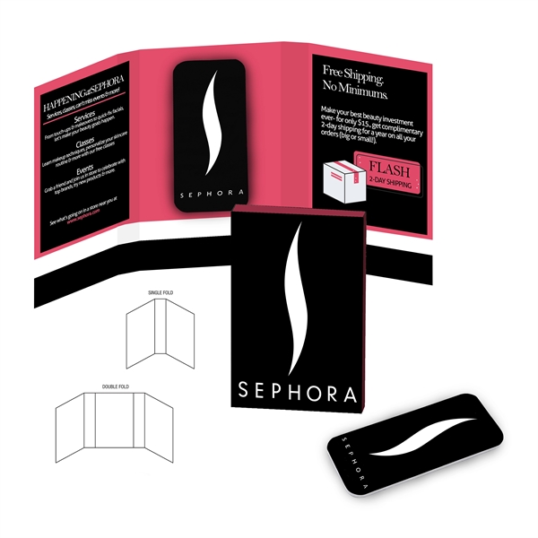 2.5" x 3.875" full-color promotional booklet with 3.15" X 1.37" rectangular... from ASI 90807 Tekweld