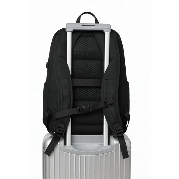 Main compartment with two-way zippered closure and padded laptop compartment... from ASI 41511 Brainchild USA Inc / BrainChild Gift Club