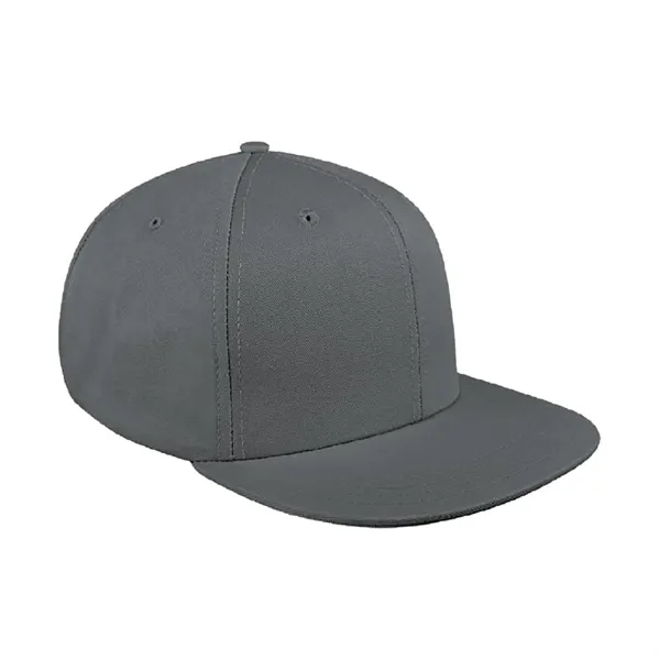 Order Custom Flat Brim High Crown, Brushed Cotton, Leather Strap Baseball... from ASI 73775 Unionwear