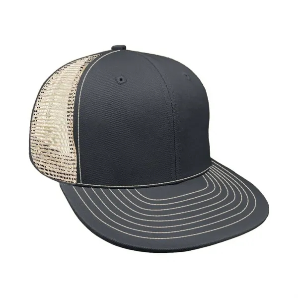 Order Custom Unstructured "Dad", Snapback, Brushed Twill/Mesh Baseball Caps Union Made... from ASI 73775 Unionwear