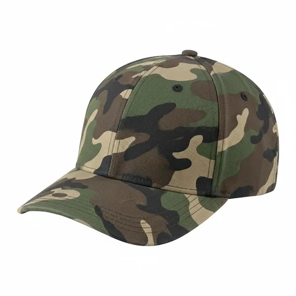 Order Custom Flat Brim High Crown, Snapback, Woodland Camo Baseball Caps... from ASI 73775 Unionwear