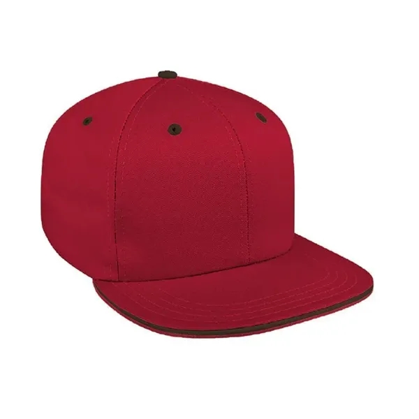 Order Custom Flat Brim High Crown, Cotton Twill, Snapback Baseball Caps.... from ASI 73775 Unionwear