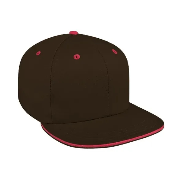 Order Custom Flat Brim High Crown, Cotton Twill, Snapback Baseball Caps.... from ASI 73775 Unionwear