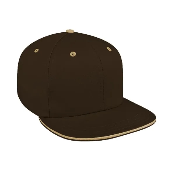 Order Custom Flat Brim High Crown, Cotton Twill, Snapback Baseball Caps.... from ASI 73775 Unionwear