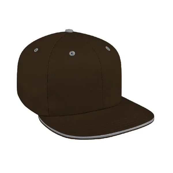 Order Custom Flat Brim High Crown, Cotton Twill, Snapback Baseball Caps.... from ASI 73775 Unionwear