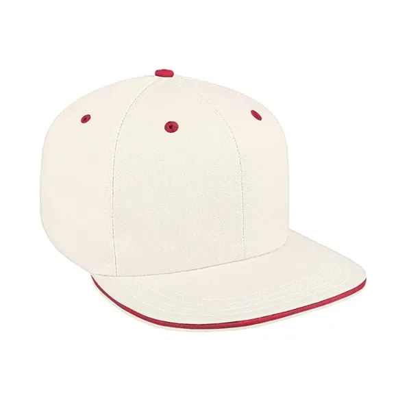 Order Custom Flat Brim High Crown, Cotton Twill, Snapback Baseball Caps.... from ASI 73775 Unionwear