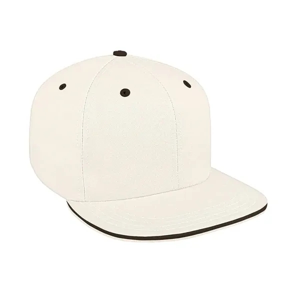 Order Custom Flat Brim High Crown, Cotton Twill, Snapback Baseball Caps.... from ASI 73775 Unionwear