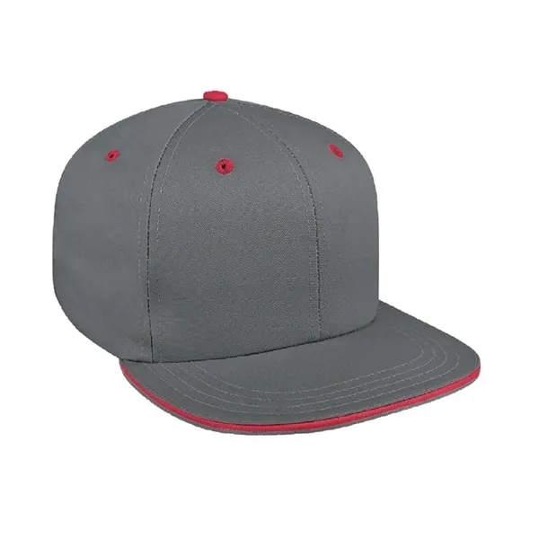 Order Custom Flat Brim High Crown, Cotton Twill, Snapback Baseball Caps.... from ASI 73775 Unionwear