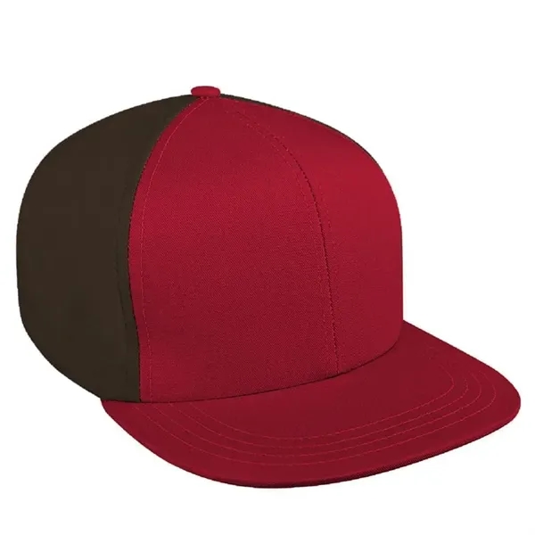 Order Custom Flat Brim High Crown, Cotton Twill, Snapback Baseball Caps.... from ASI 73775 Unionwear
