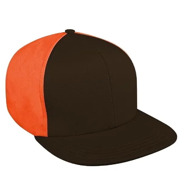 Order Custom Flat Brim High Crown, Cotton Twill, Snapback Baseball Caps.... from ASI 73775 Unionwear