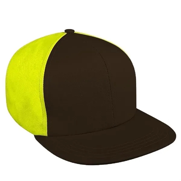 Order Custom Flat Brim High Crown, Cotton Twill, Snapback Baseball Caps.... from ASI 73775 Unionwear