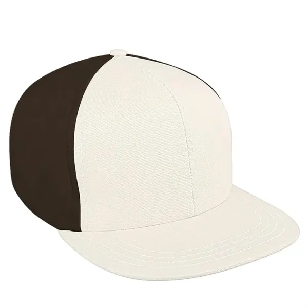 Order Custom Flat Brim High Crown, Cotton Twill, Snapback Baseball Caps.... from ASI 73775 Unionwear