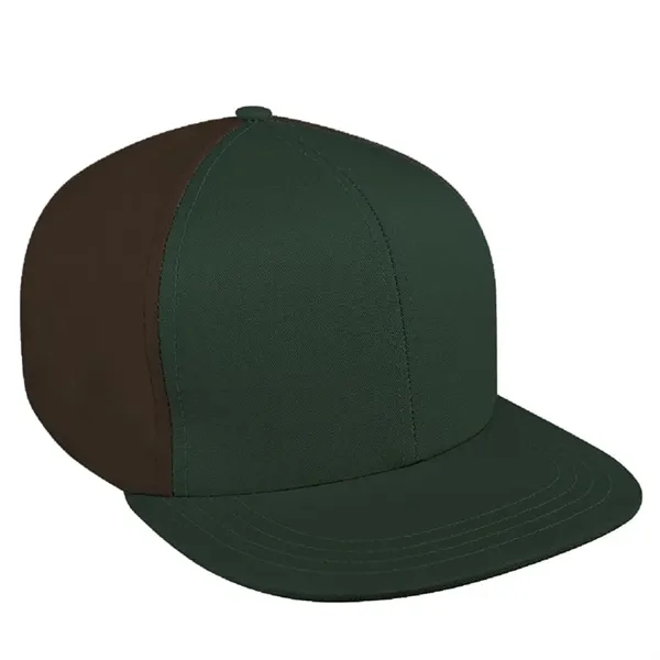 Order Custom Flat Brim High Crown, Cotton Twill, Snapback Baseball Caps.... from ASI 73775 Unionwear
