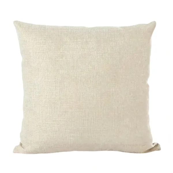 Cotton linen throw pillow cover plus full color digital print on... from ASI 37218 Athena Promo (tm)