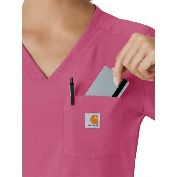 Carhartt Force Cross-Flex - Women's One-Pocket Tuck-In Sc...... from ASI 86018 Scrub Authority