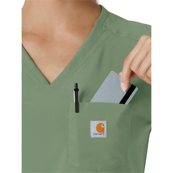 Carhartt Force Cross-Flex - Women's One-Pocket Tuck-In Sc...... from ASI 86018 Scrub Authority
