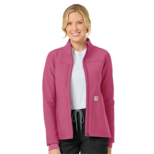 Carhartt Rugged Flex Women's Modern Fit Bonded Fleece Jacket... from ASI 86018 Scrub Authority