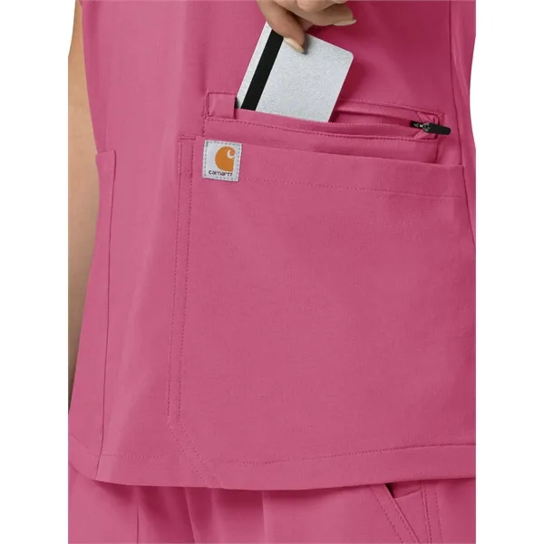Carhartt Scrubs - Cross-Flex - Women's Three-Pocket Flex...... from ASI 86018 Scrub Authority / Uniform Stores