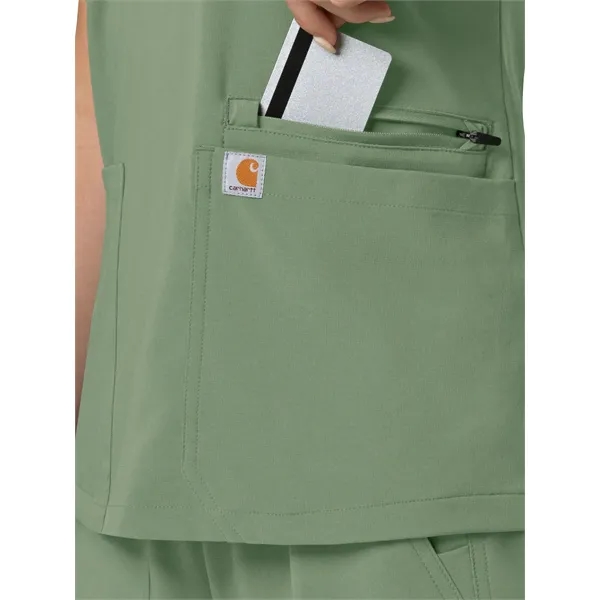 Carhartt Scrubs - Cross-Flex - Women's Three-Pocket Flex...... from ASI 86018 Scrub Authority / Uniform Stores