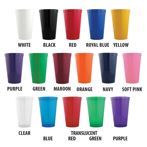 22 ounce stadium cup.... from ASI 93520 Ventura Inc