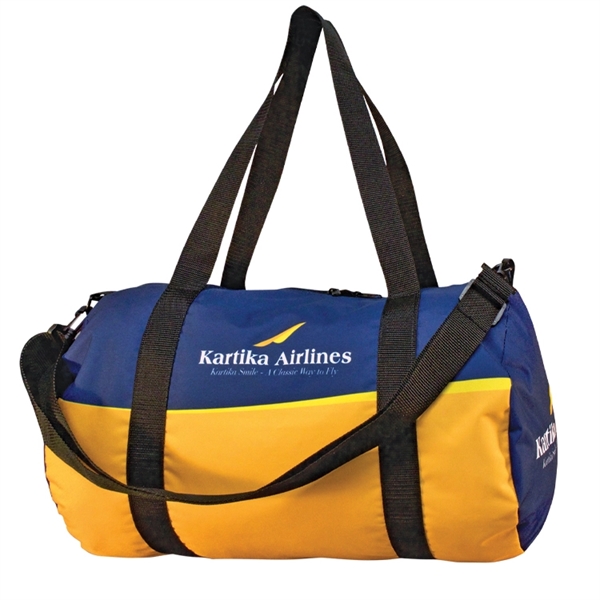 Our Full Wrap Handle Duffel is made of durable 600 Denier... from ASI 67557 LimeLight Ent