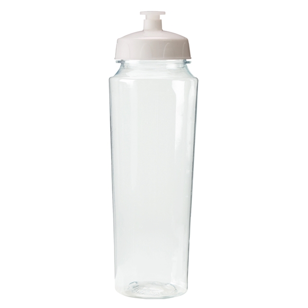24 oz. water bottle with hydration markings with leak-resistant, push-pull lid,... from ASI 52840 Evans Manufacturing